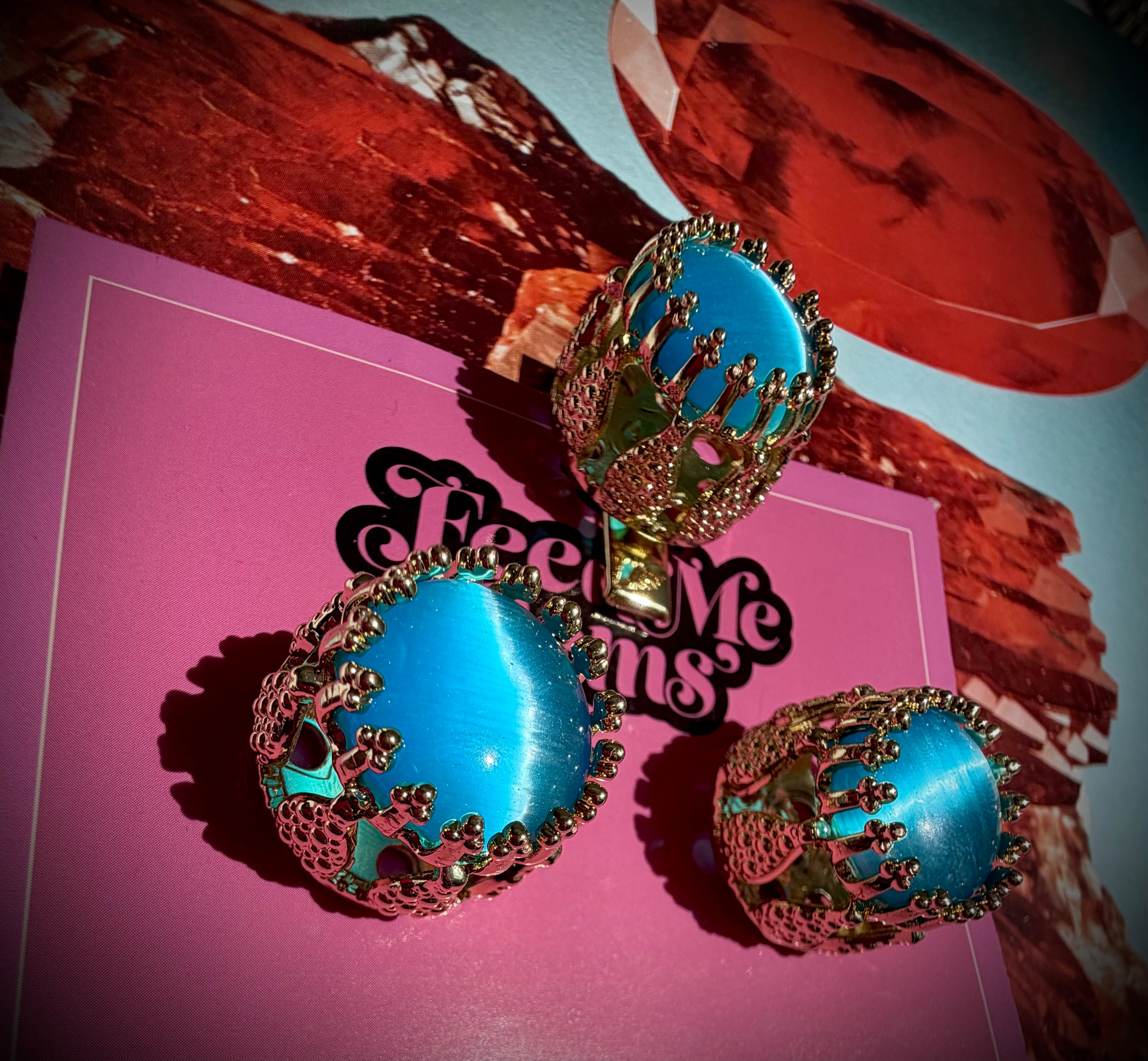 Turquoise Crown Jewel Set
