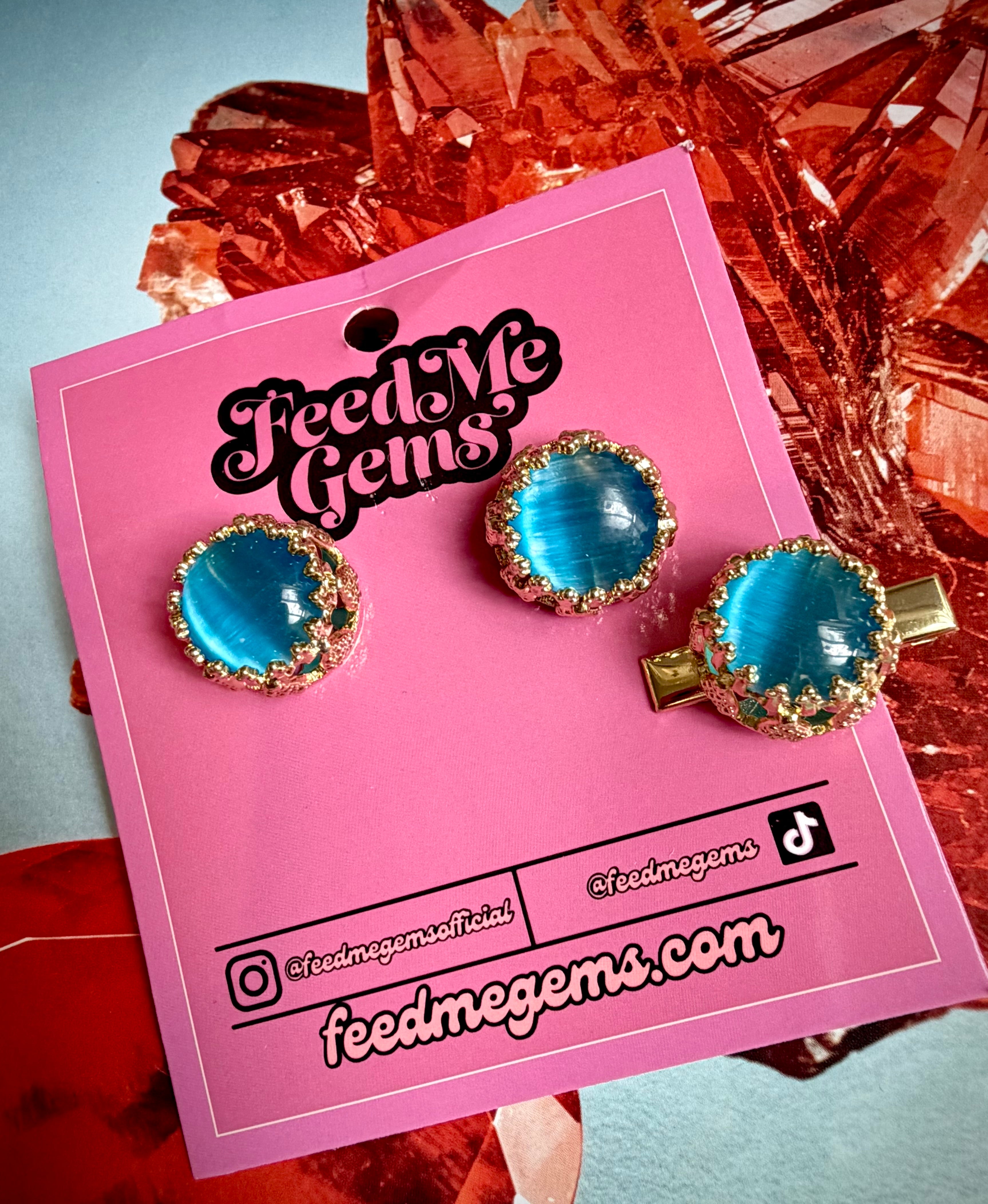 Turquoise Crown Jewel Set