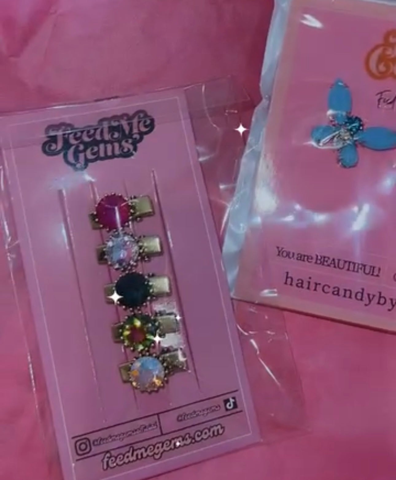 Mini “Sprinkles” Set of 5 Hair Candy Clip