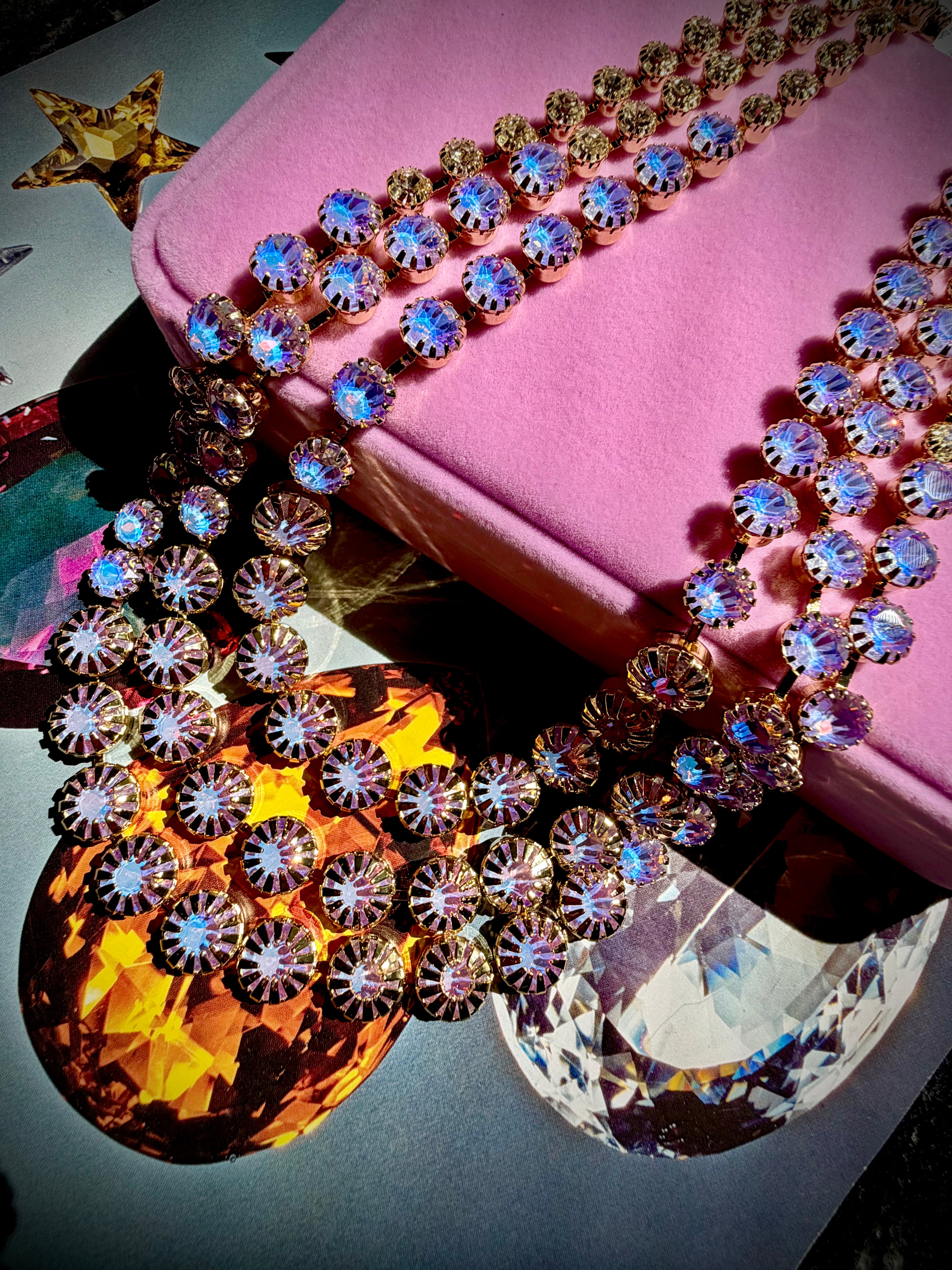 “The BLOOMS” Purple Opal Dopamine Diva Necklace