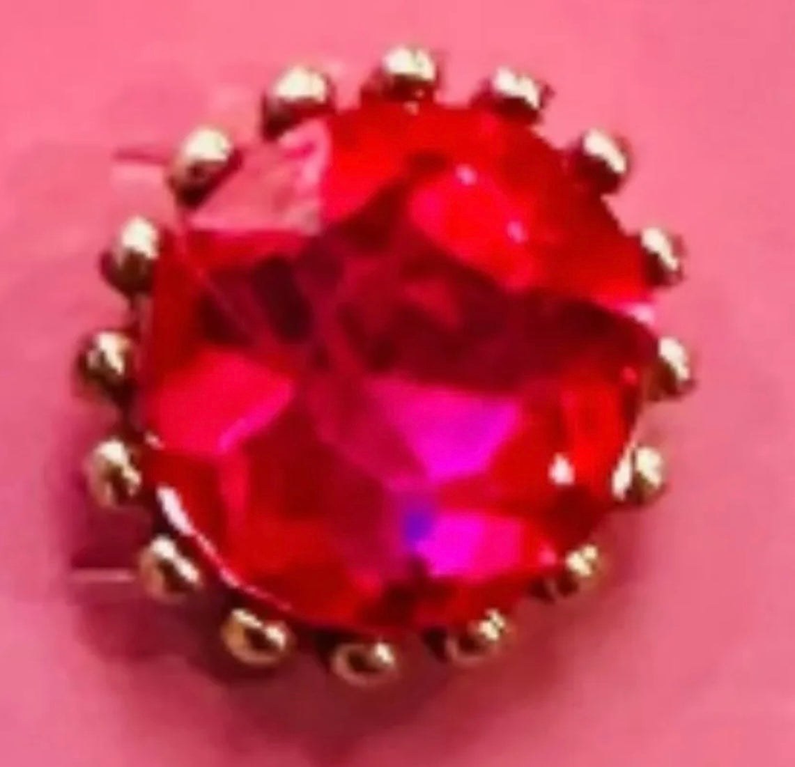 Hot Pink Sprinkle Stud Earrings