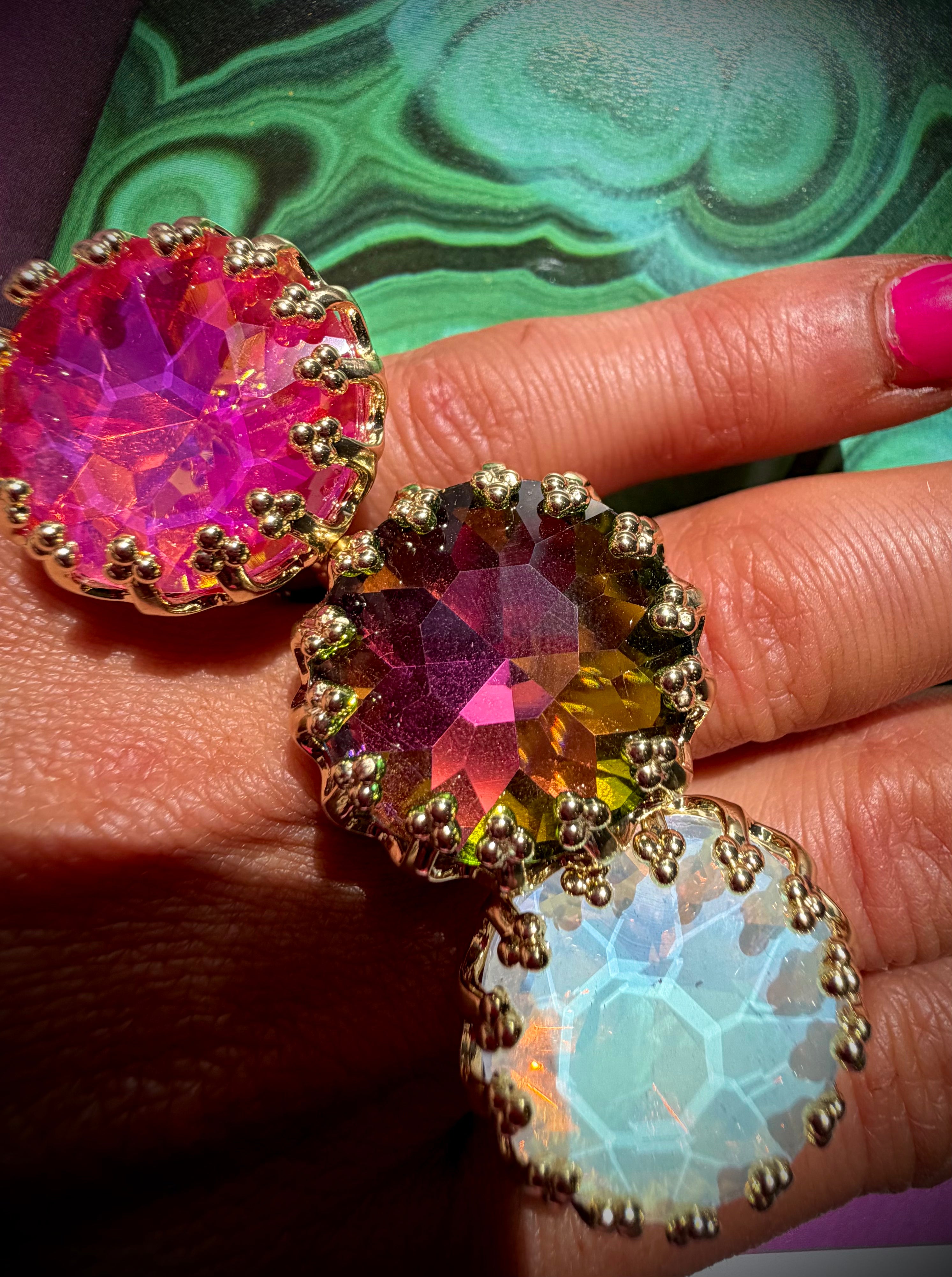 Volcano “Mini Gemini” Ring