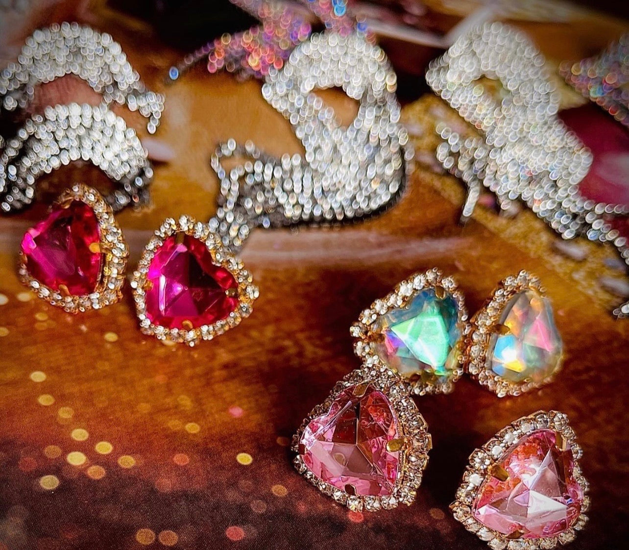 Signature Heart Stud Earrings