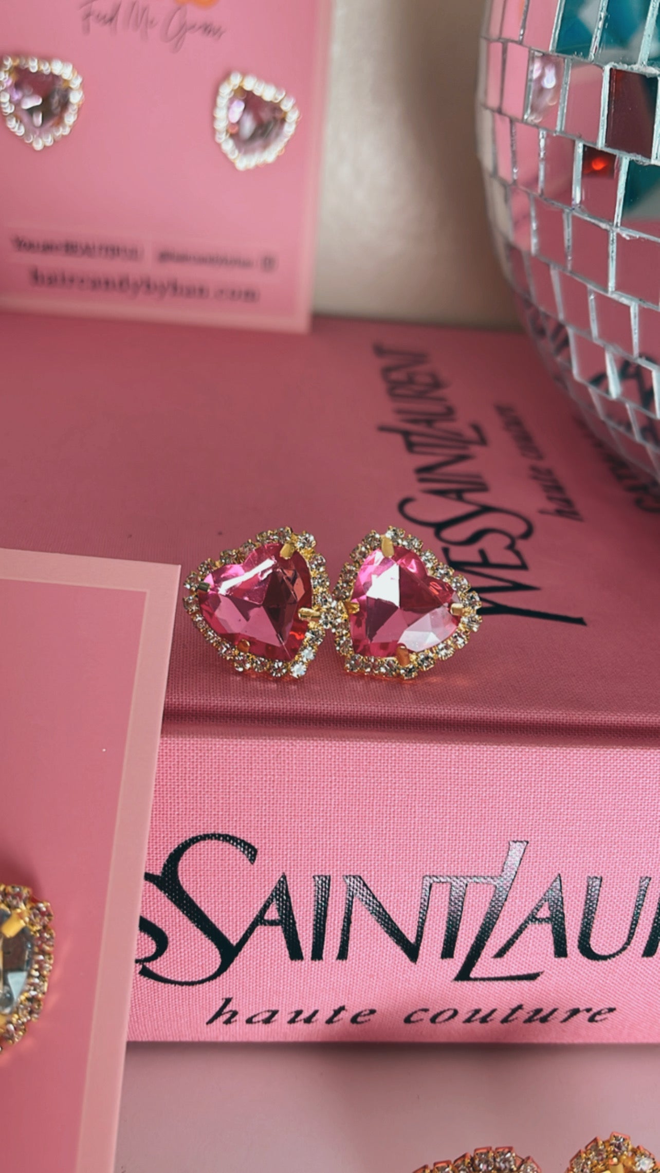 Signature Heart Stud Earrings