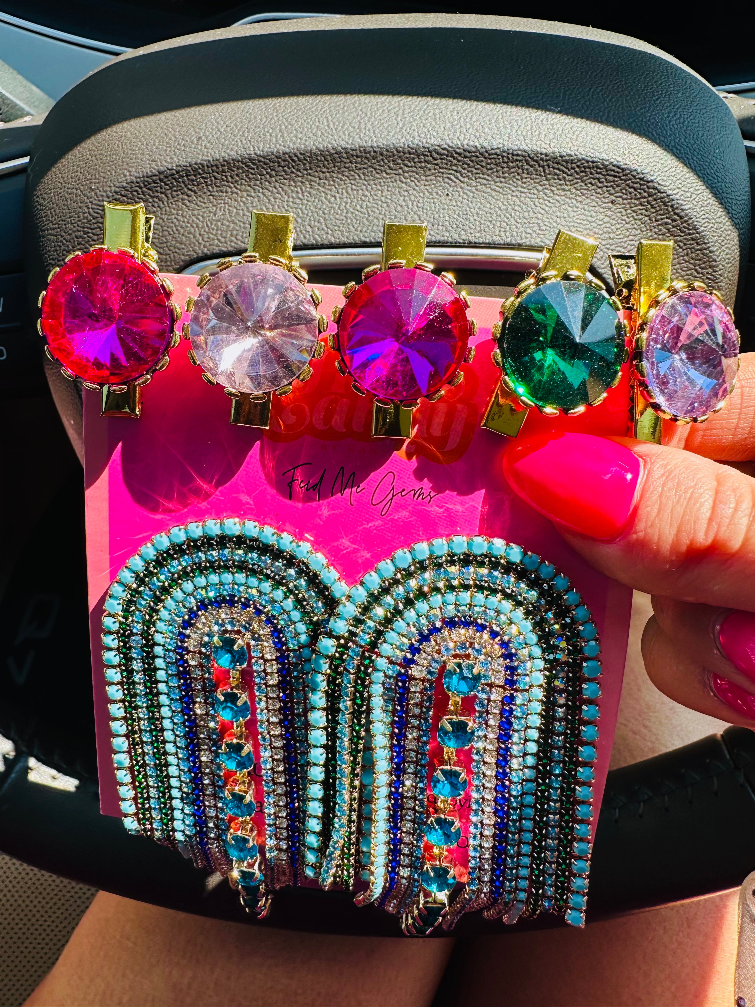 Gem “Sprinkle” Hair Candy Clip