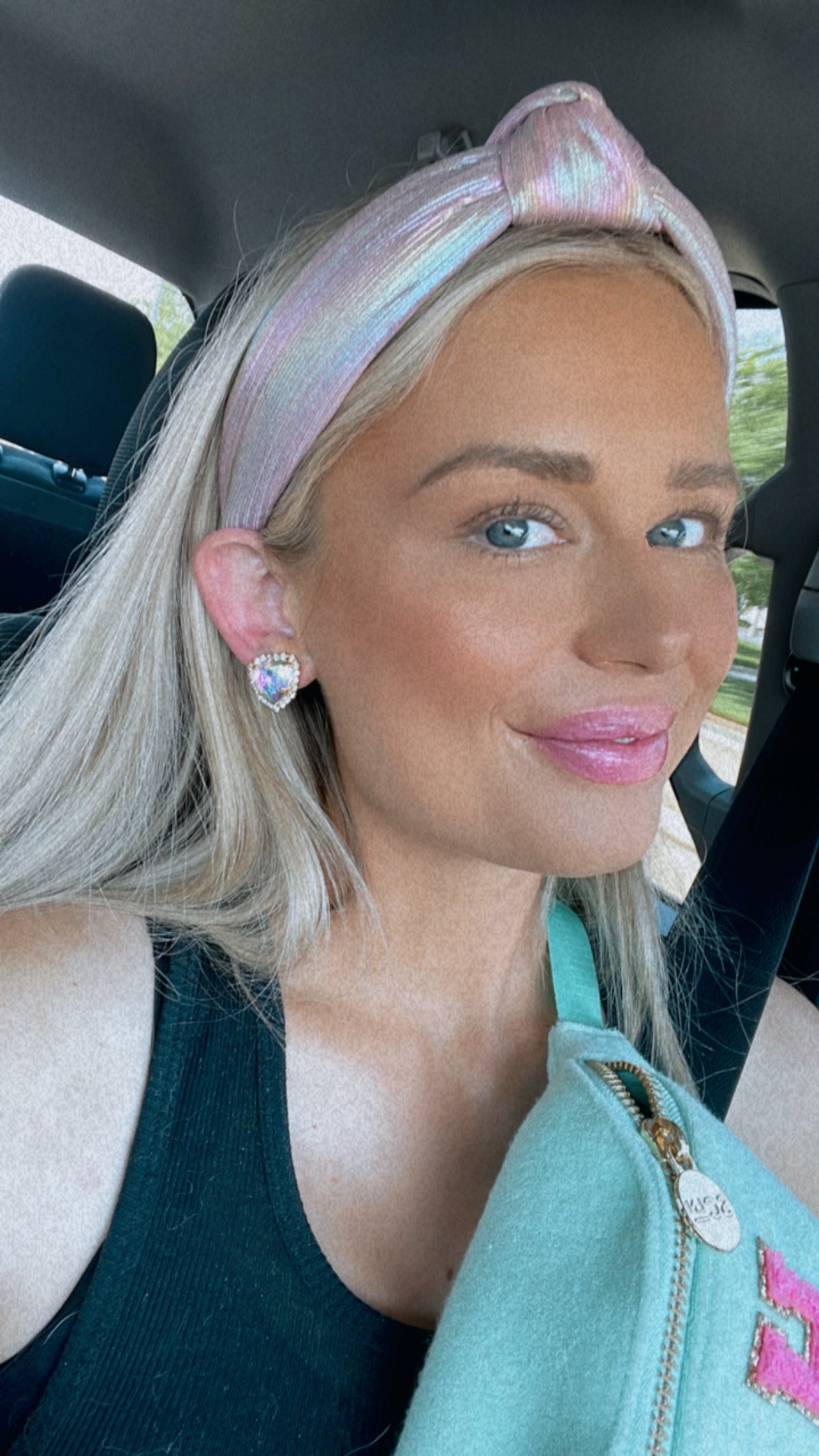 Signature Heart Stud Earrings