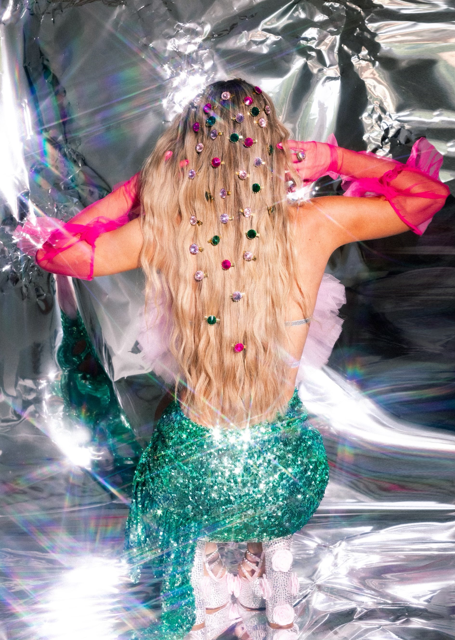 Gem “Sprinkle” Hair Candy Clip