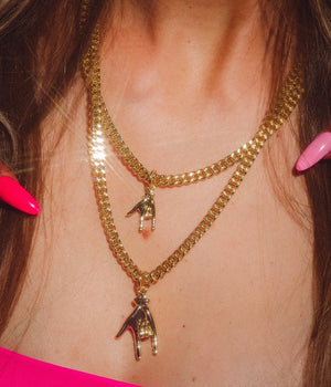 GOLD “ILY More” Necklace