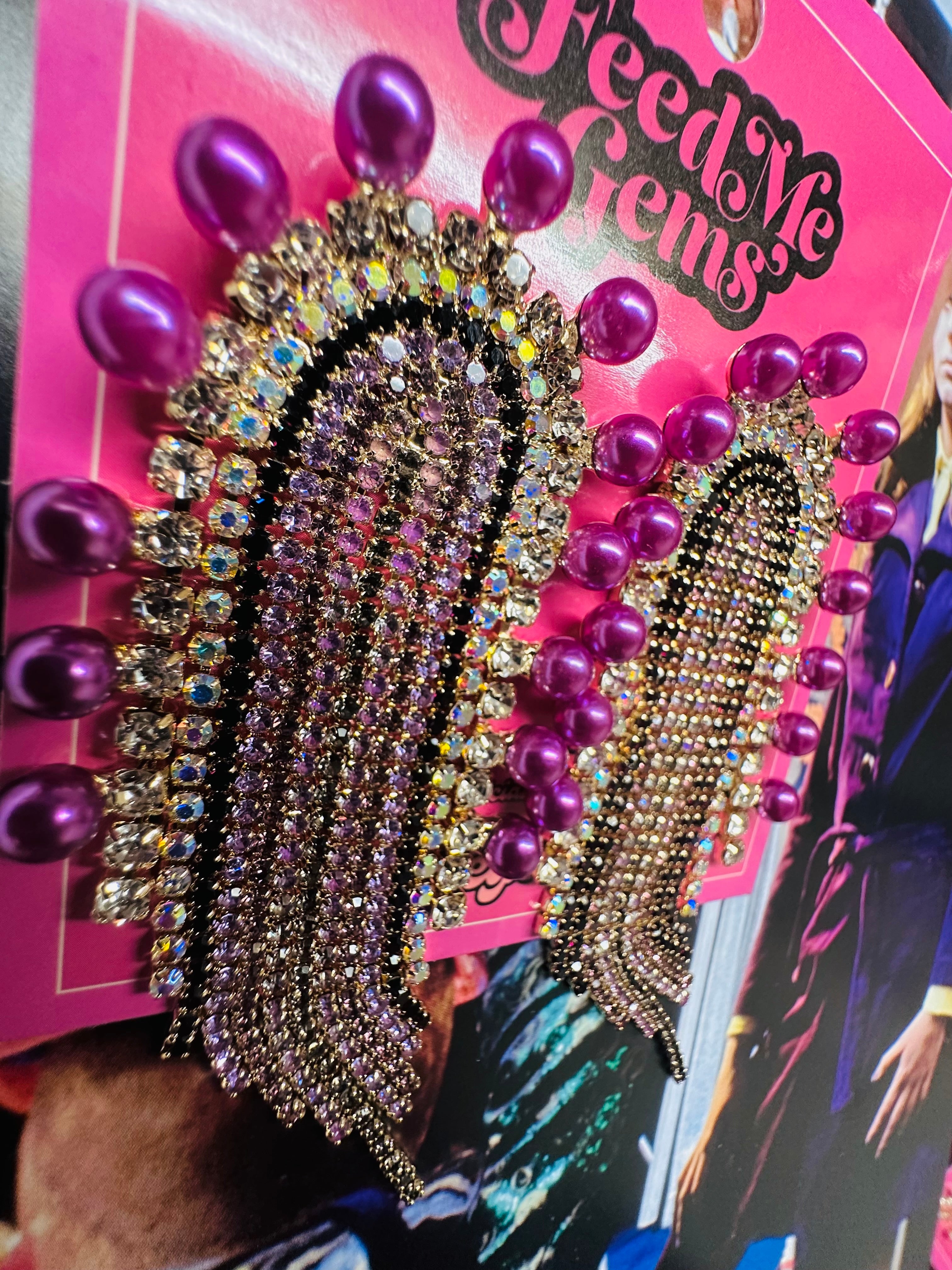 Purple “Big Papi” Pearls