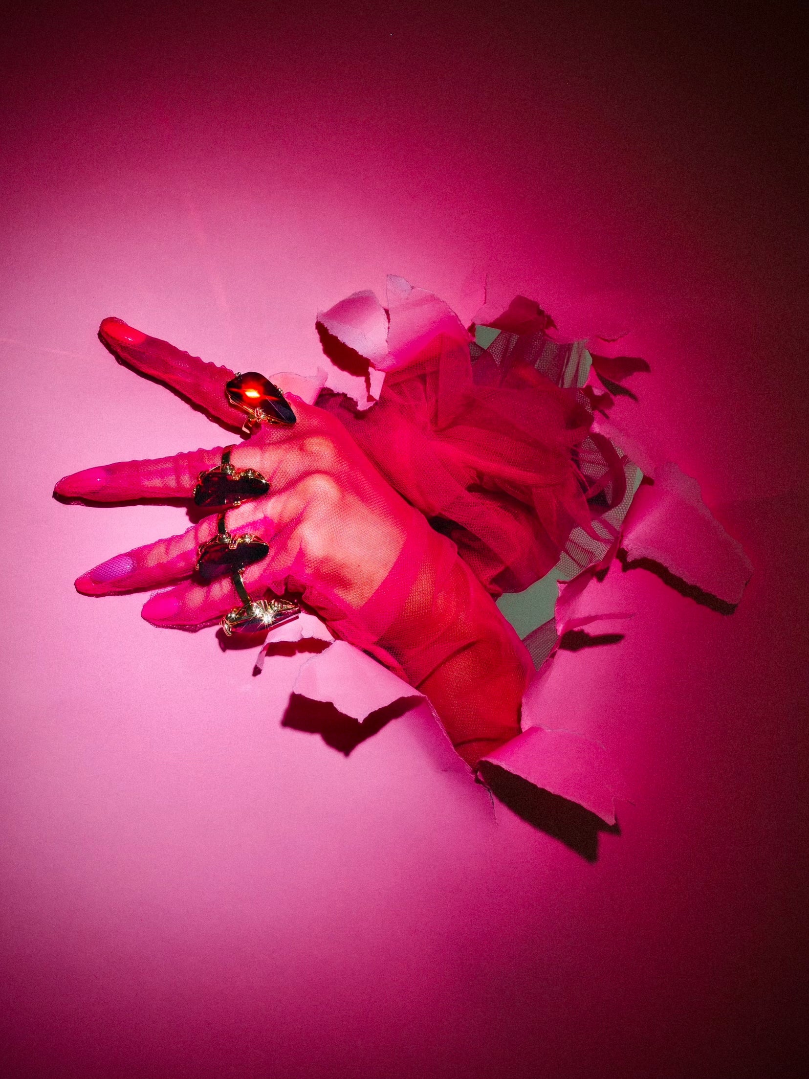 The Ruby Red Aura Ring