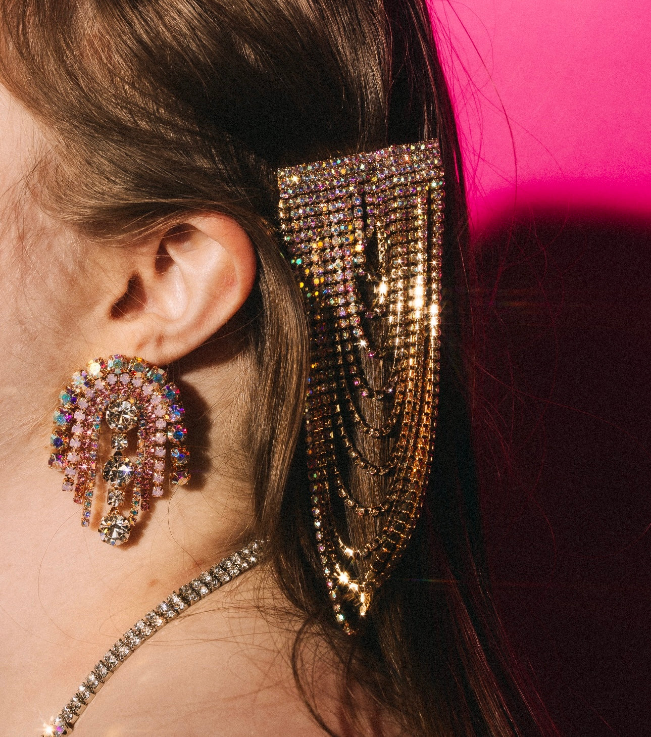 Cascade Hair Candy Clip