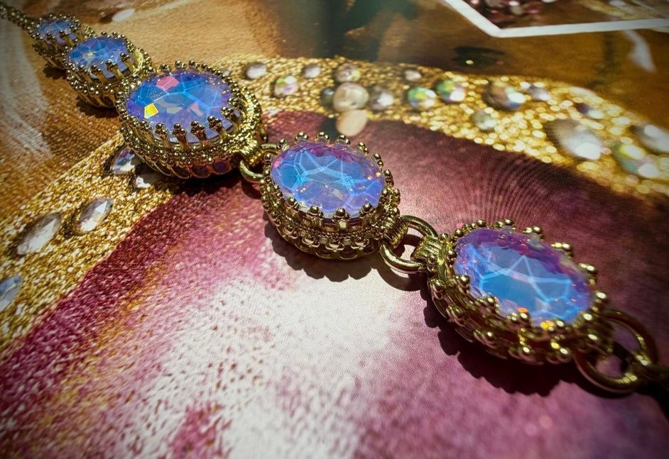 Purple Opal Princess Bracelet