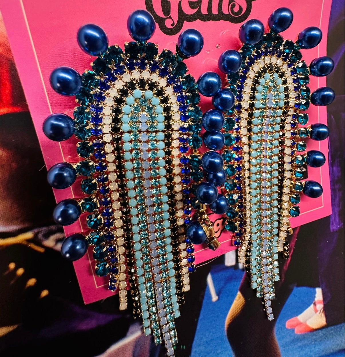 Sapphire “Big Papi” Pearls