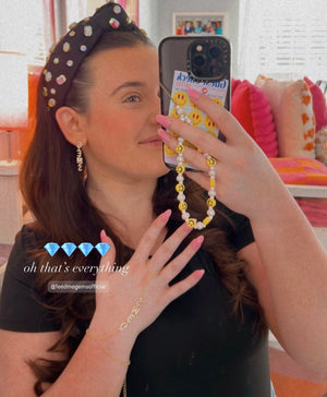 Dripping in Gems Hand Chain