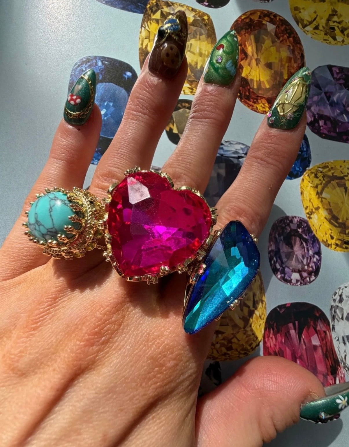 Texas Turquoise Queen Ring