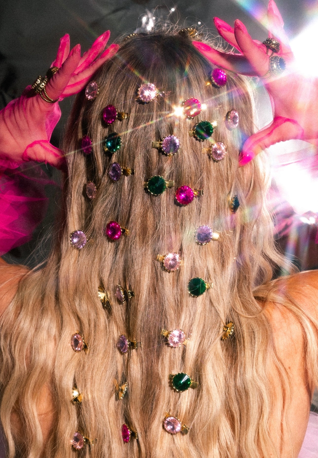 Gem “Sprinkle” Hair Candy Clip