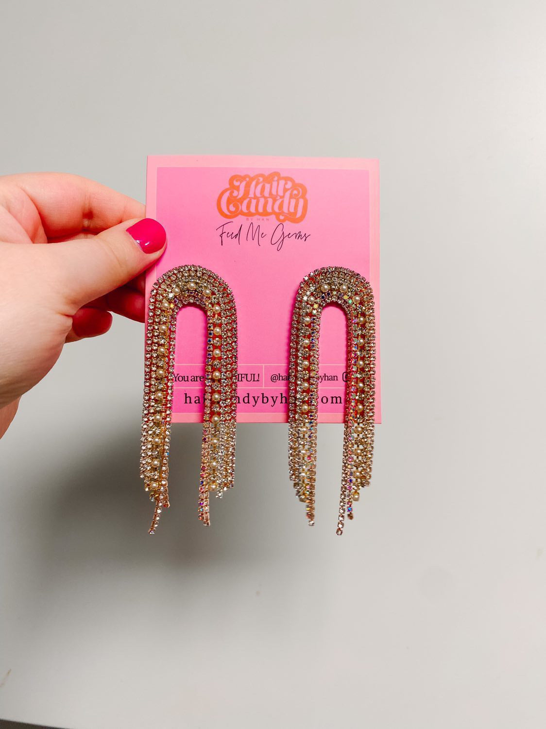 [Handmade Hair clips, Headbands and Statements Earrings] - [Hair Candy By Han]